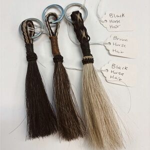 Horse Hair Keychains SOLD SEPARATELY